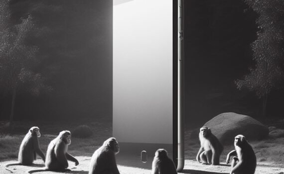 Il monolite di Kubrick è uno smartphone. Le scimmie sono intorno.